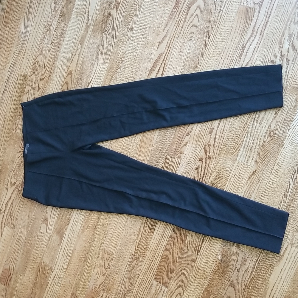 (4) Vince Camuto Classic Black Trousers Office Work Viscose Blend Skinny Work